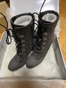 DURAS �f�����X ���[�X�A�b�v �V���[�g�u�[�c �O���[ �k�T�C�Y