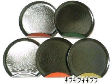 《New》おもてなし【山中漆器】半月.銘々皿(漆器皿)5枚セット
