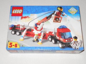 LEGO 6477 Fire Fighters' Lift Truck nCp[h S
