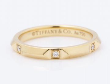 TIFFANY&CO. eBt@j[ gD[ ohO 6P_C 750YG 13USEDyz