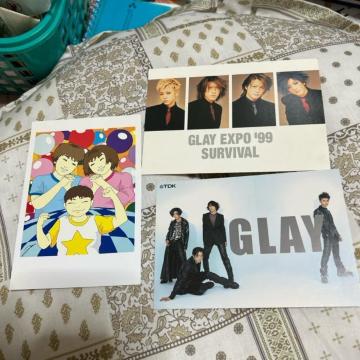 GLAY񔄕i|XgJ[hZbg