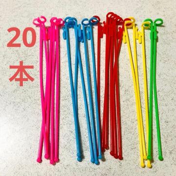 �o���[���X�e�B�b�N��20�{ �J���t�� �A�\�[�g�����D �X�e�B�b�N