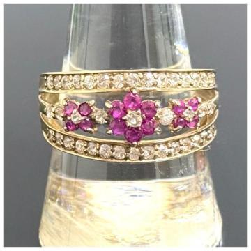 K10PG ���r�[ �z���C�g�T�t�@�C�A �t�����[ �����O