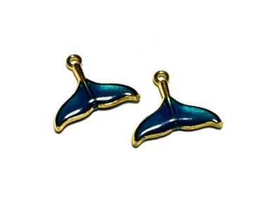 237  マーメイドテール 2個 人魚 尻尾 チャーム パーツ◯