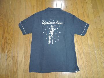 HYSTERIC GLAMOUR �q�X�e���b�N�O���}�[ �{�[�����O�V���c M �� ���[������ �����V���c �K�[�� ���S LOGO