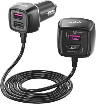 USBJ[`[W[ VK[\Pbg ԍڏ[d ^]ȁ㕔 4USB|[g 5V 2.4A+QC3.0 }[dΉ