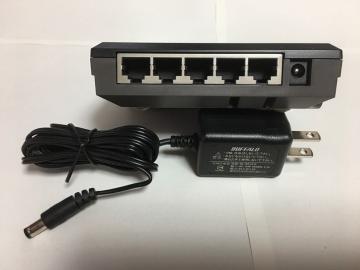 BUFFALO LANpHUB LSW-TX-5EP/BK(C1) 10/100BASE