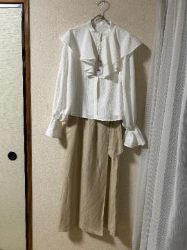 �V�i�^�O�t��GLOBAL WORK���l�����b�v�����O�X�J�[�g& moment�t�����u���E�X