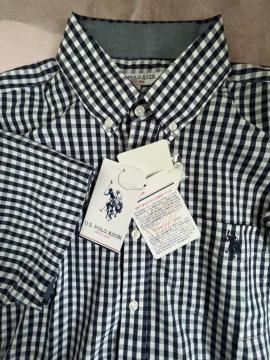 LL�T�C�Y�I���M�a�m�I�u�����h�i�IU.S.POLO ASSN.�V���ɂȂ�ɂ����I�Z���~���F�����`�F�b�N���I�����I�{�^���_�E���V���c
