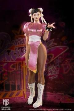 STAR MAN MS-015B 1/6 Chun li �s���NStreet Fighter�t��X�g���[�g�t�@�C�^�[ �`���� ���[