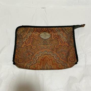 ETRO �G�g�� �y�C�Y���[�� �R�X���|�[�` ���σ|�[�` �}���`�P�[�X �u���E�� �N���b�`�o�b�O �|�[�`