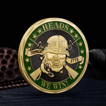 ذRݼ޺ HEADS I WIN TAILS YOU LOOSE USARMY ČR  USN USMC