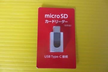 micro SD J[h[_[@USB Type-Cڑ i ViJ
