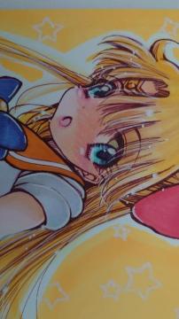 自作イラスト:セーラームーン:セーラーヴィーナス