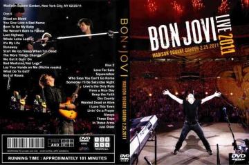 BON JOVI Madison Square Garden N.Y 2.25.2011 {WB