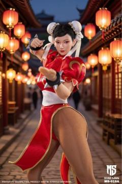 STAR MAN MS-015A 1/6 Chun li �ԁ@Street Fighter�t��X�g���[�g�t�@�C�^�[ �`���� ���[