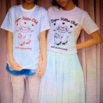 非売品ノベルティ・RoseMarieseoir・ブランドロゴTシャツ。