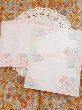 お裾分け☆Little Twin Starsメモ4枚☆