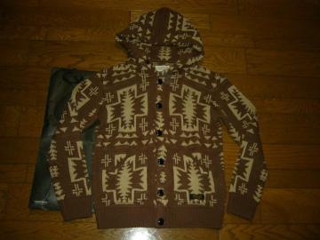 新品NEIGHBORHOODネイバーフッドニットパーカーカーディガンM