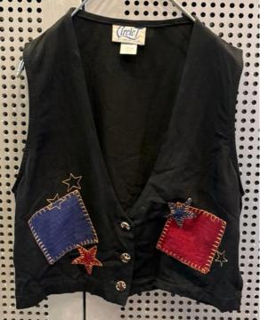 �Ò��@���B���e�[�W�@vintage �x�X�g�@�f�U�C���x�X�g�@�h�J�@USA���@���h