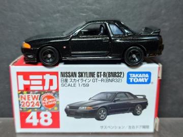 ★赤箱トミカ48★日産スカイラインGT-R(BNR32)★