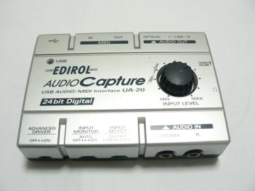 ROLAND ([h) / EDIROL AUDIO CAPTURE UA-20EWNEI