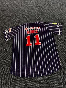 #11 堀江 貴文ファウンダー着用・直筆サイン入り2ndユニフォーム