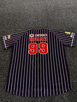 #99 タバーレス選手兼任投手コーチ着用・直筆サイン入り2ndユニフォーム