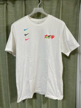 NIKE �i�C�L�@T�V���c�@�T�C�YM �f�J���S�@���[���h���C�h�@�n���@�󏭁@�Ò��@�T�C�YL ����T�V���c �� �z���C�g NIKE