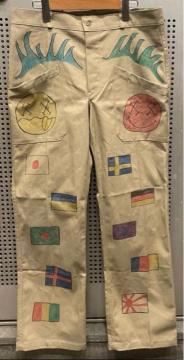 �Ò��@���B���e�[�W�@vintage �p���c�@�����C�N�@�����C�N�p���c�@�J���t���@�h��@���h