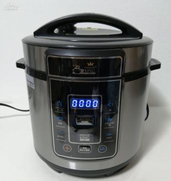 ★プレッシャーキングプロ 電気圧力鍋 ショップジャパン Shopjap 調理器具 圧力鍋 SC-30SA-J01 簡単料理 動作品