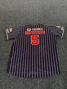 #5 拳士郎選手着用・直筆サイン入り2ndユニフォーム