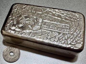 ����C���S�b�g�y��n���z1kg ���� �V���o�[ SILVER �i��999.9