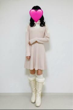 LIZ LISA�@���Y���T�@���[�X�t���@�^�[�g���l�b�N�@�j�b�g�@�����s�[�X