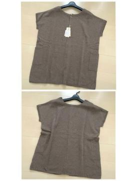 新品 前後2way ニット トップス griey
