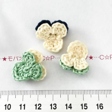 27*ハンドメイド♪お花モチーフ ビオラ 5