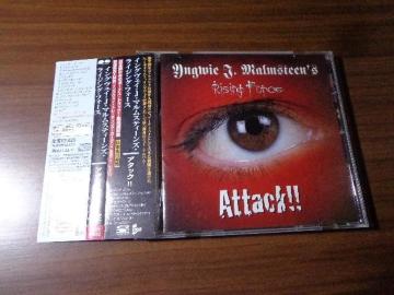 CD  Yngwie J.Malmsteen's Rising ForceuAttack!!v CD2ő180~