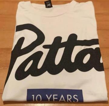 PATTA 10 YEARS SCRIPT LOGO TVc  M