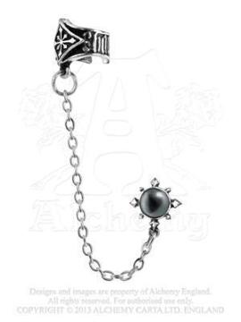 Alchemy Gothic: Chaosium cuff stud זp