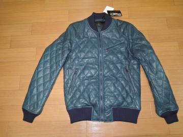 新品ヒステリックグラマー ラムレザー中綿ジャケットSライダース