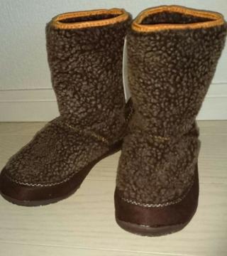mountex★21cm★もこもこブーツ★新品★子供靴★