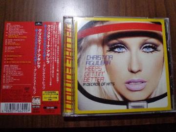 CD  Christina AguilerauKeeps Gettin' Better`A Decade Of Hitsv