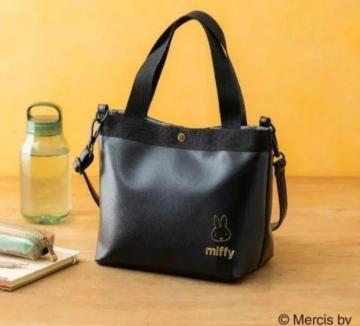 �G�b�Z 2026�N2���� ���ʕt�^ �~�b�t�B�[ 2WAY �V�����_�[ �g�[�g�o�b�O ��22cm