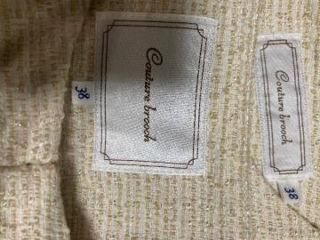 couture broach�^�T���߃�������c�C�[�h�W���P�b�g�i���܂������s�[�X�j�������A���w��