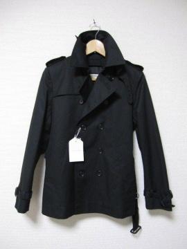 □nano・universe/ナノユニバース トレンチコート/メンズ・S/ブラック☆新品