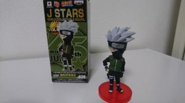 J STARSワールドコレクタブルフィギュア はたけカカシ現状品