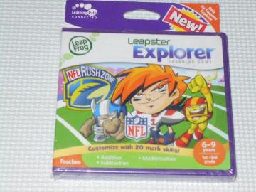 Leapster Explorer NFL RUSH ZONEViJ