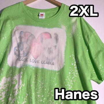 Hanes �r���e�[�WT�V���c ���� T�V���c 2XL �N���[�l�b�N �Ò� �w�C���Y