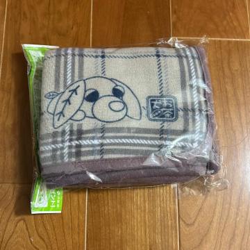 お茶犬ブランケット