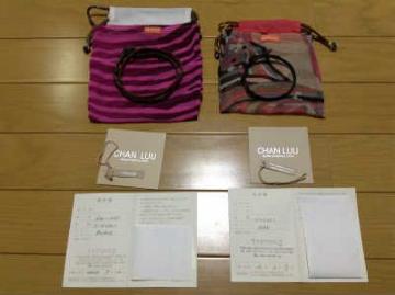 CHAN LUU(チャンルー)1連ブレスレット+2連アンクレットセット正規品